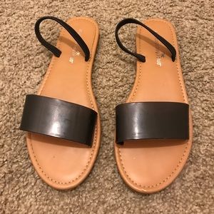 Montego Bay Club Black Jelly Sandals